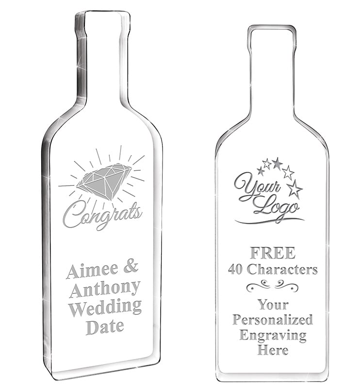 Wine Bottle Acrylic