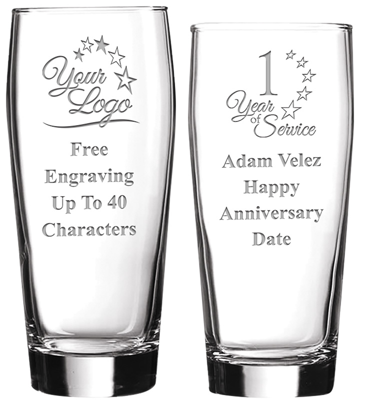 Noble Hops Beer Glasses