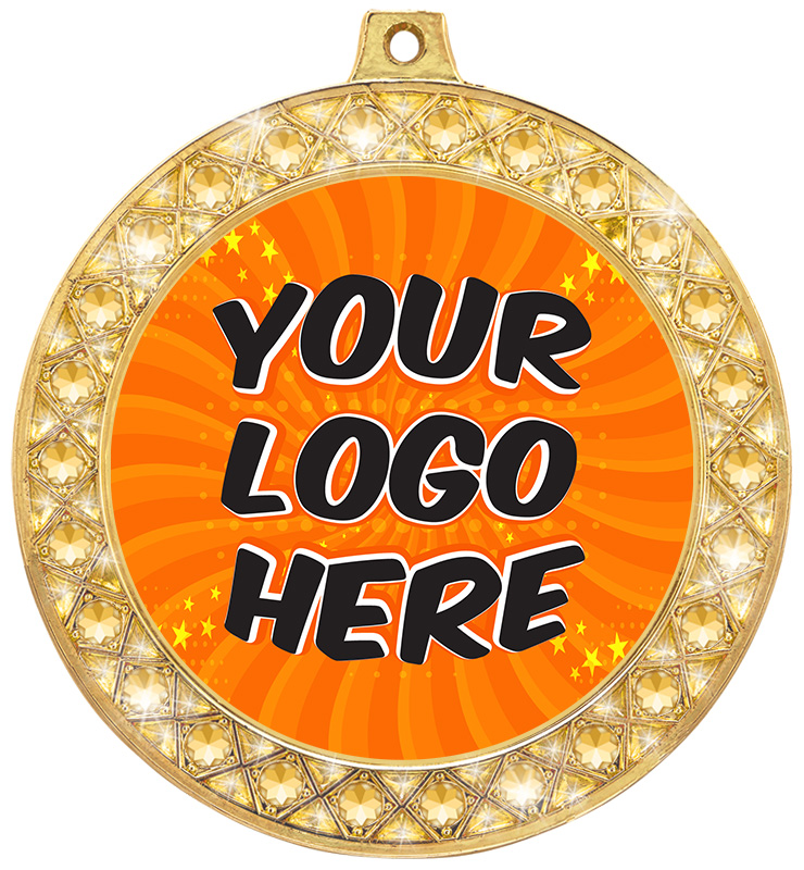 2 1/2" Twinkler Insert Medal