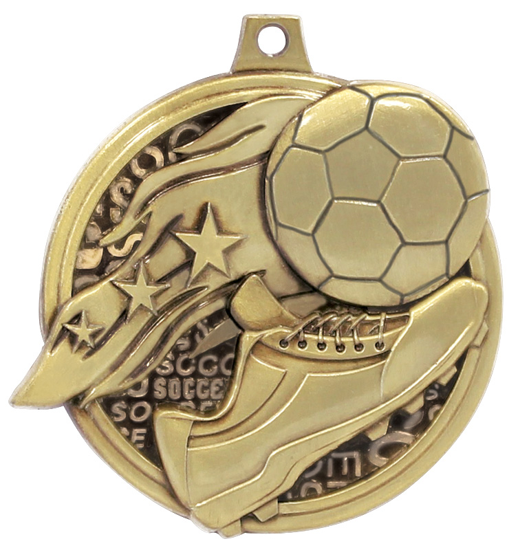 2" Kudos Soccer Medal