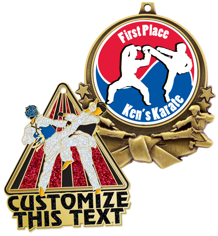 Custom Martial Arts Medals