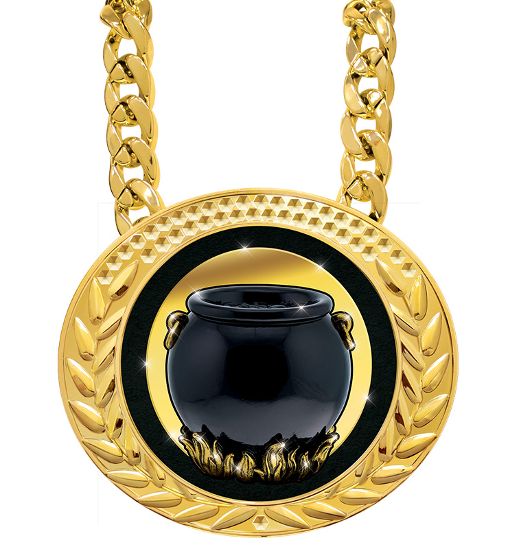 6" Famous Chili Insert Medals