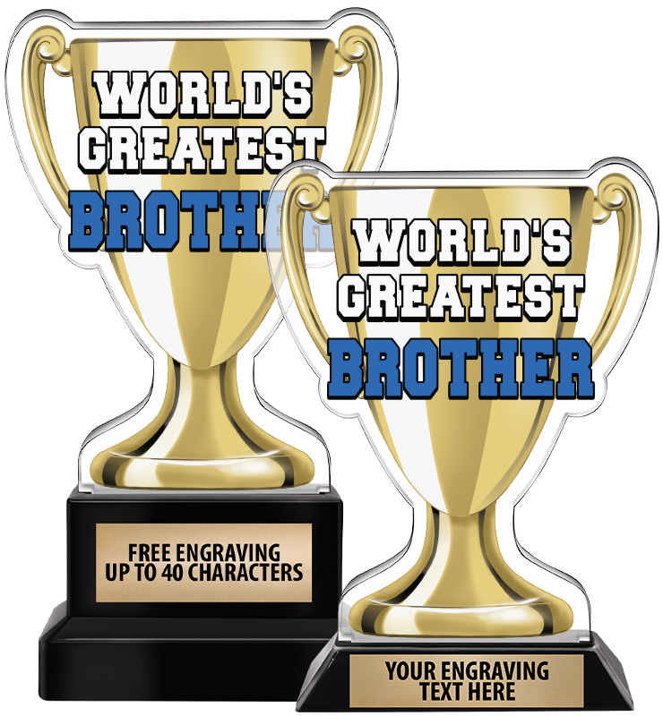 Spectrum Acrylic World's Greatest Brother