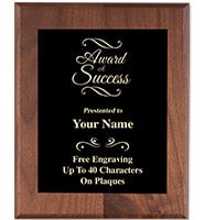 Metallix Logo Plaque With Black Plate