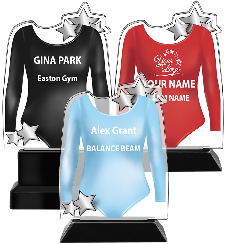 Acrylic Gymnastics Leotard