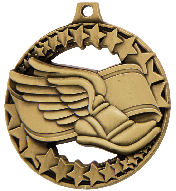 2" Winged Foot Sport Rimz 2.0 Medal