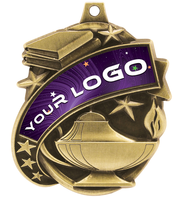 2 1/4" Custom Kudos Academic Medal