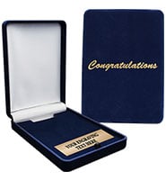 Luxury Velvet Medal Case