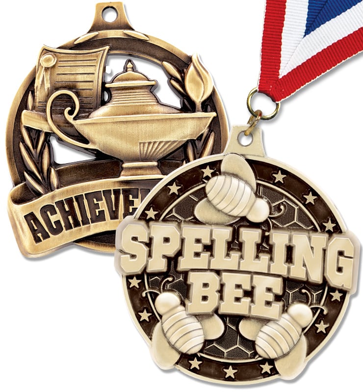 2" Scholastic Medals