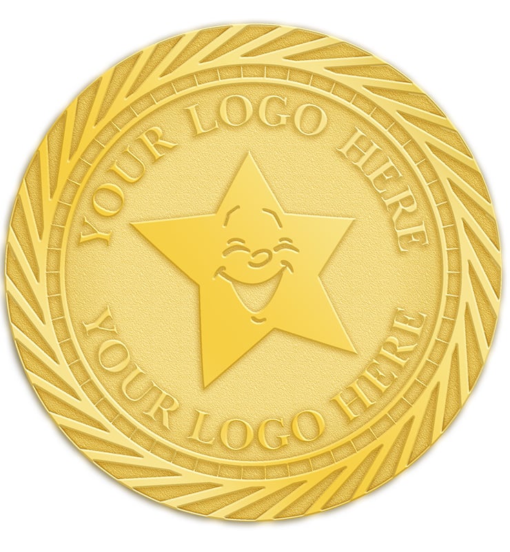 2" Single Sided Coin