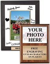 Team Photo Plaques