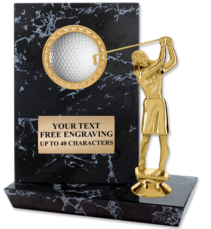 Golf Stadium Insert Plaque