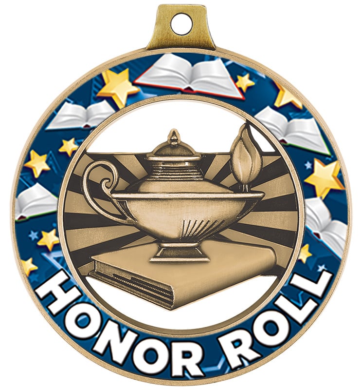 2" Honor Roll Rimz Medal