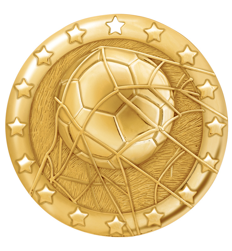 2" Soccer Blaze Medals