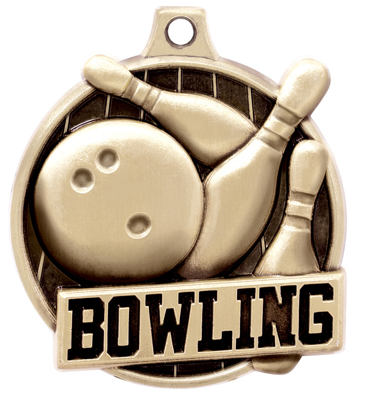1 1/2" Challenger Bowling Medal