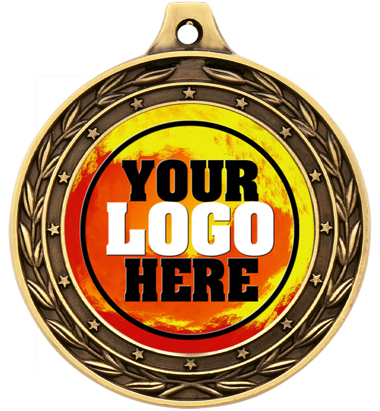 2" Victor Dual Finish Medals