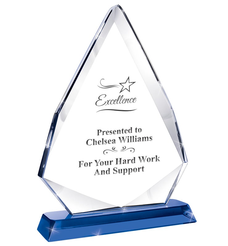 Sapphire Fortune Crystal