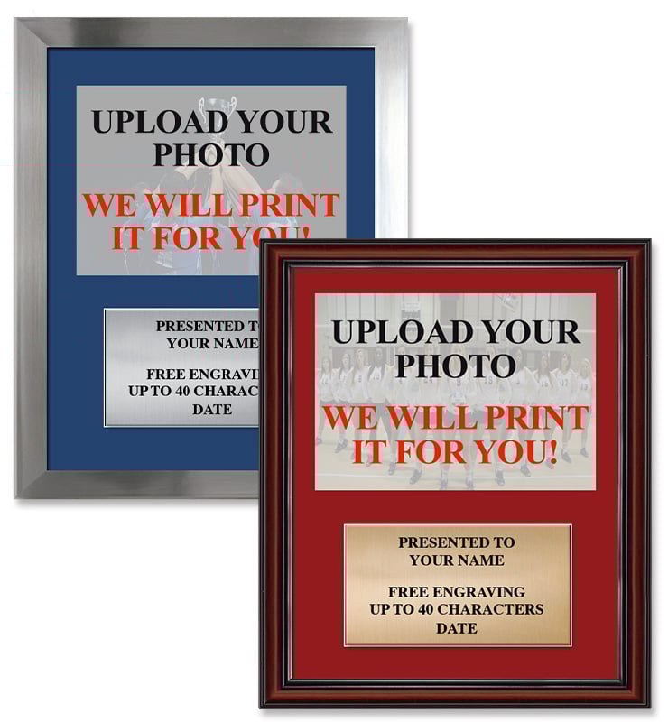 Upload Your Own Corporate Photo Plaques