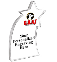 Shooting Star Acrylic