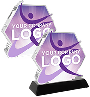 3-5" Custom Cut Acrylics 1" Thickness