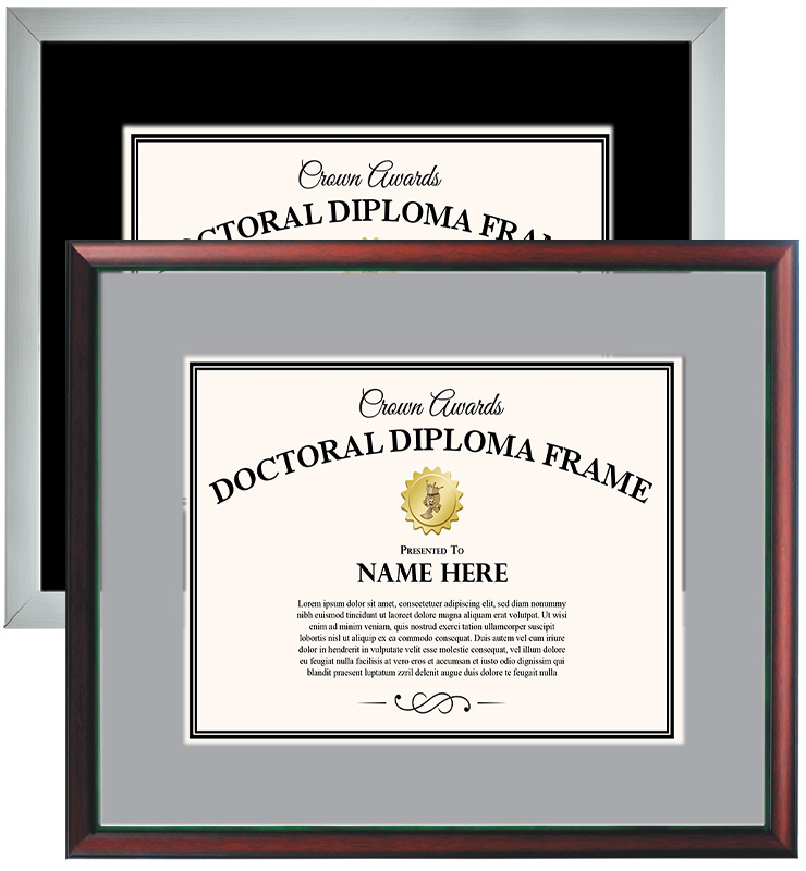 Doctorate Diploma Frames