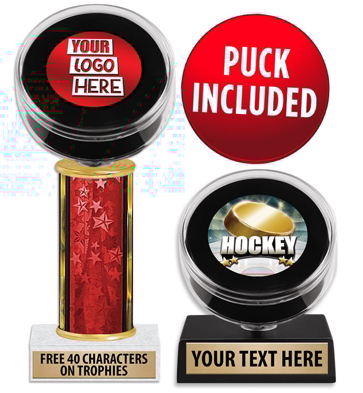 Hockey Puck Trophies