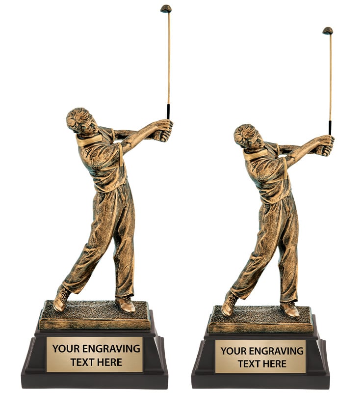 Topflight Male Swing Sculpture