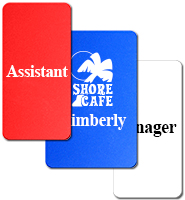 Vertical Badge - 1 Line