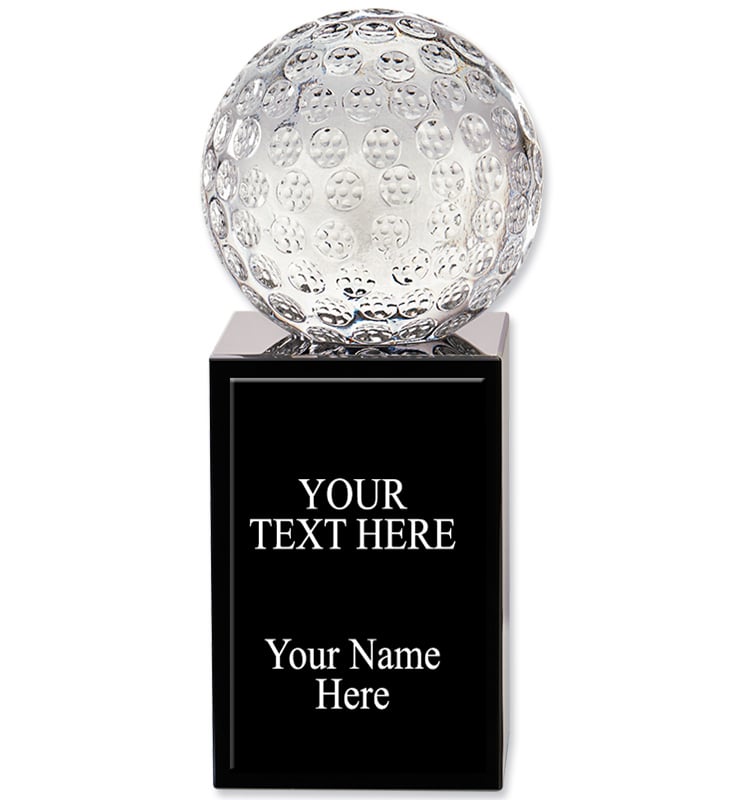 Pro Golf Crystal Award