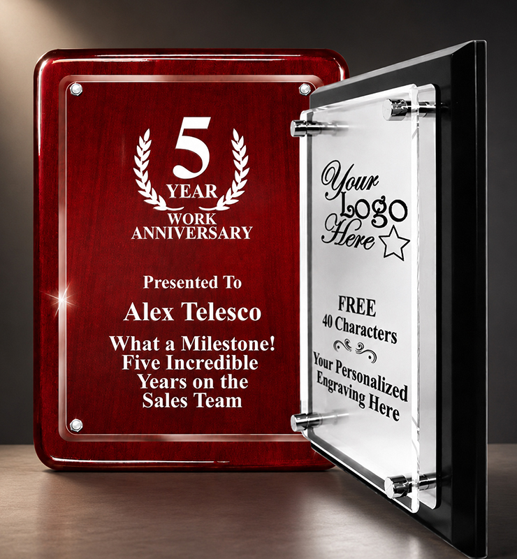 Floating Acrylic Plaques