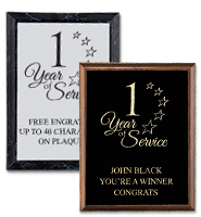 Anniversary Metallix Plaques