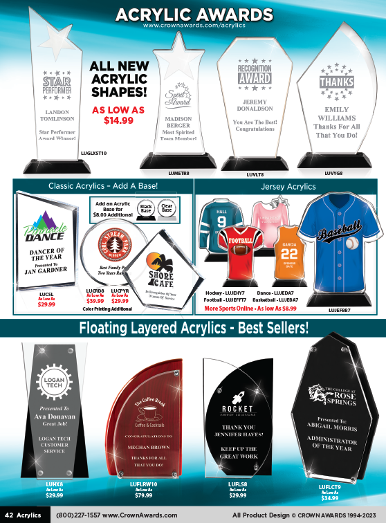 Crown Awards Catalog