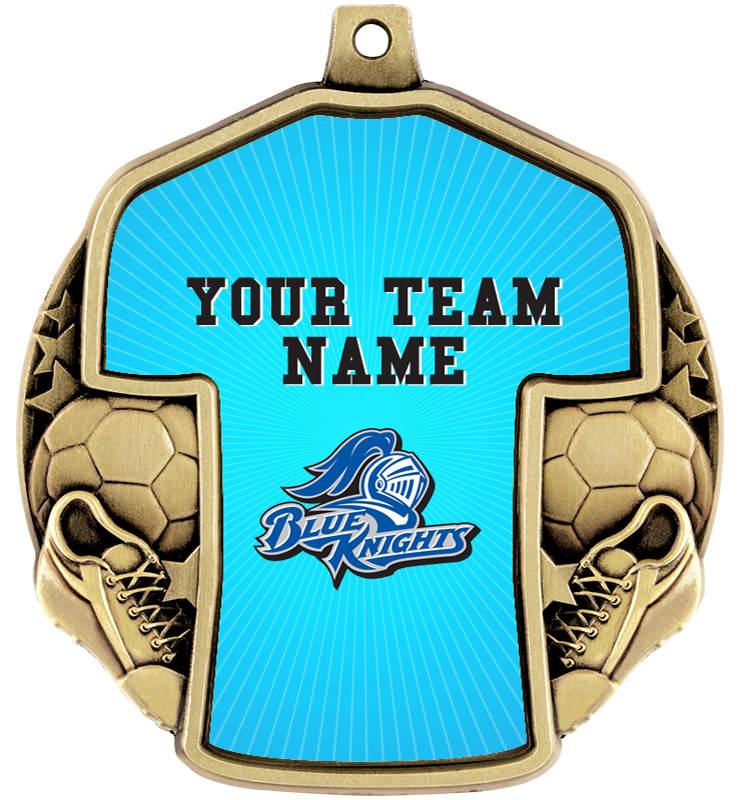 2 1/2" Soccer Jersey Insert Medals