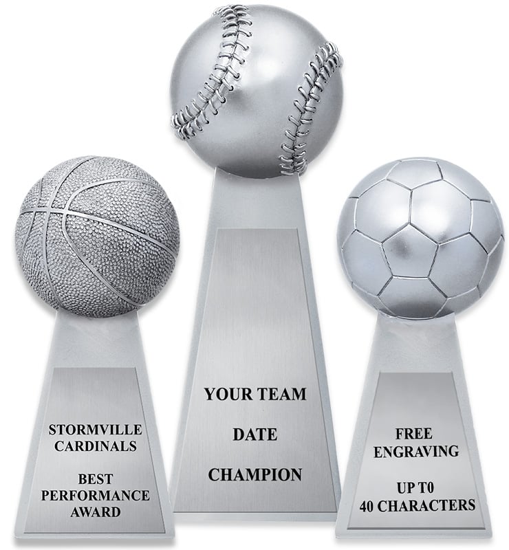 Gridiron & Metallic Sculpture Trophies