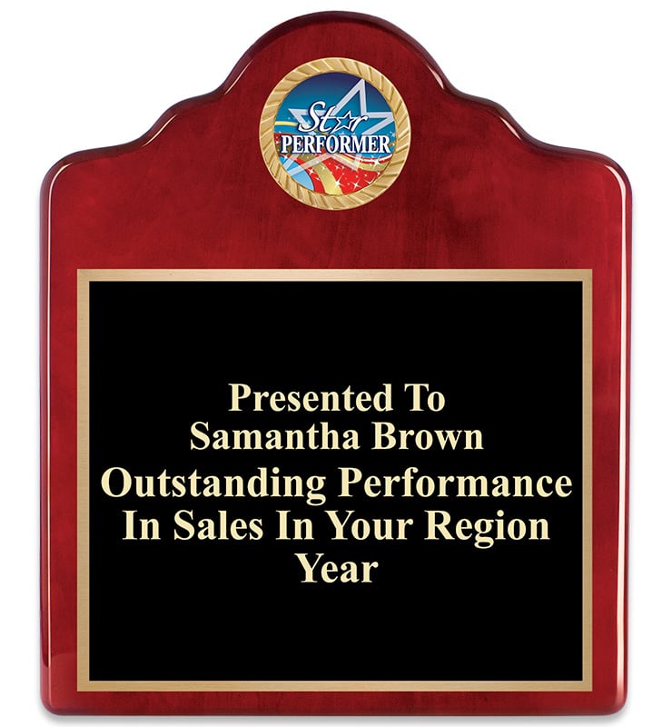 Rosewood Emblem Plaque&nbsp;