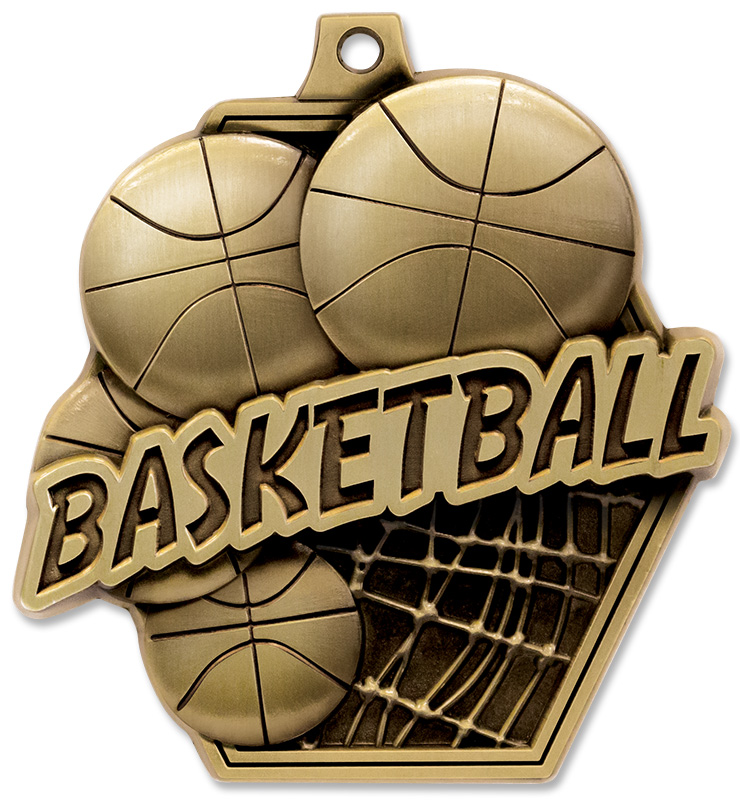 2 1/4" Masters Basketball Medals