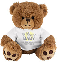 Yellow Welcome Baby Bear