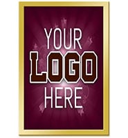 1.5" Gold Rectangle Insert Pin