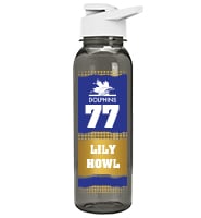 Gray School Spirit Water Bottle 24oz - Blue Gold