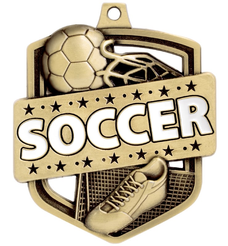 2 1/4" Admiral Soccer Medals