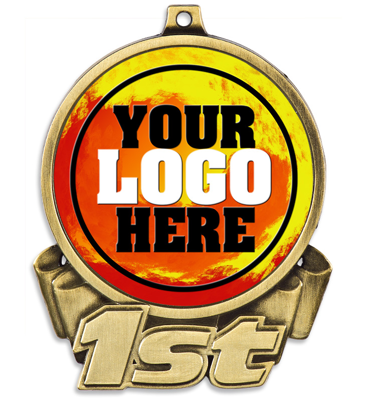 3" 1st Place Medal