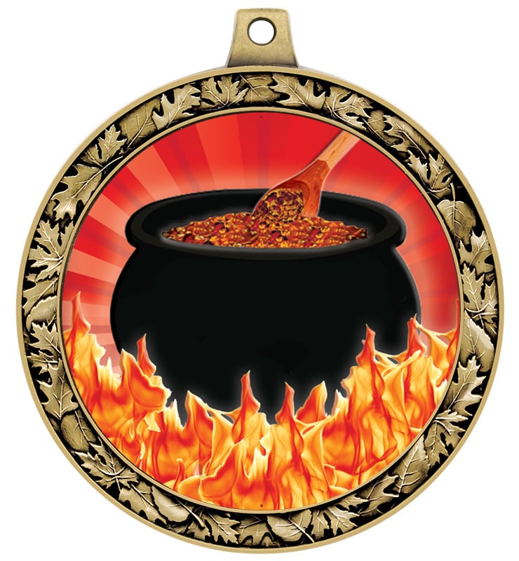 2 1/2" Seasonal Fall Insert Medal