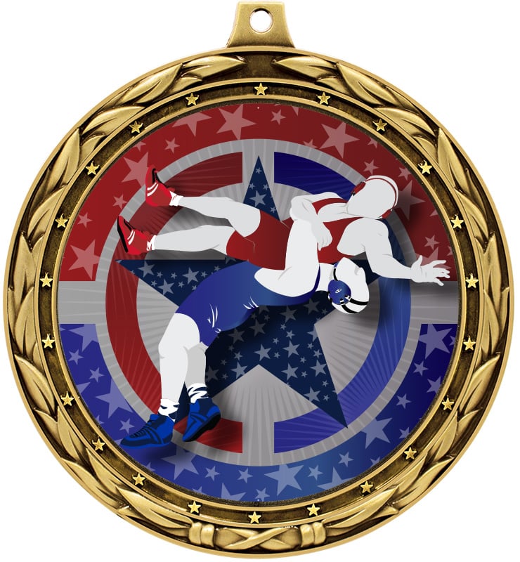4 1/2" Jumbo Insert Medal