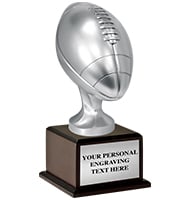 Jumbo Silver Football Trophy