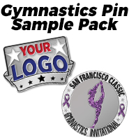 Gymnastics Pins Sample Pack