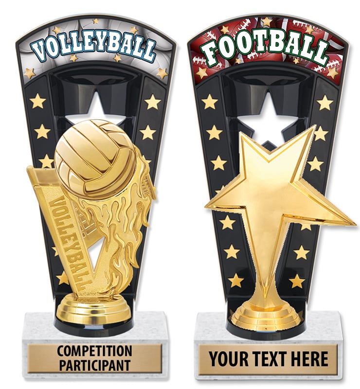 7 3/4" Banner Backdrop Trophies