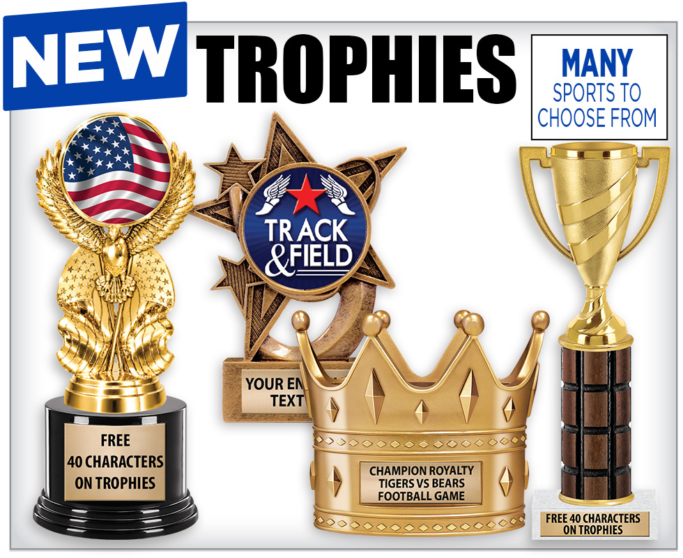 New Arrivals Trophies