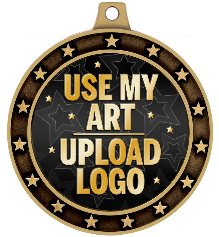 2 1/2" Universe Star Medal