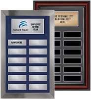 12 Plate Portrait Frame Perpetual Plaque