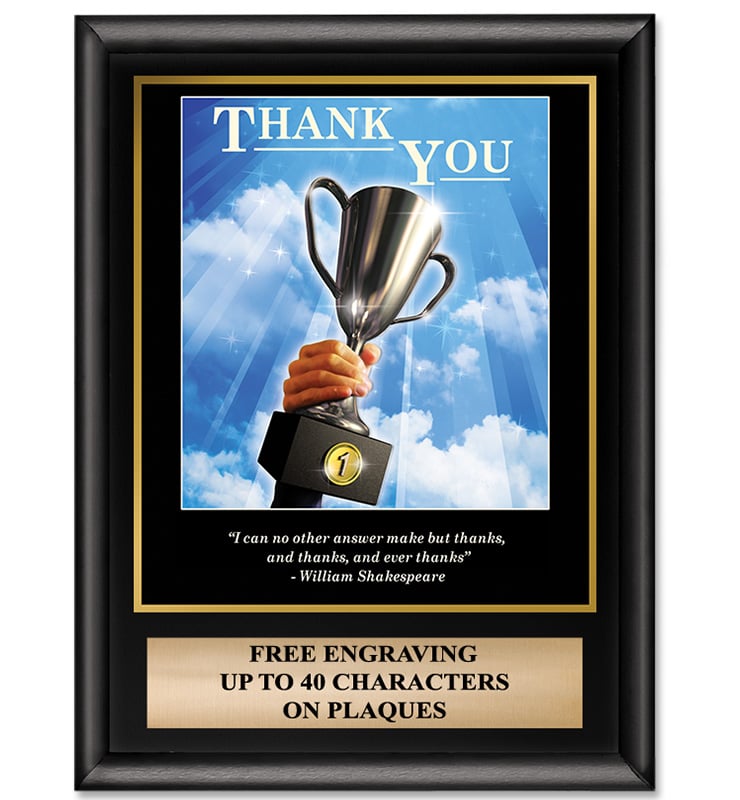 Thank You Awards | Thank You Gifts | Recognition Awards